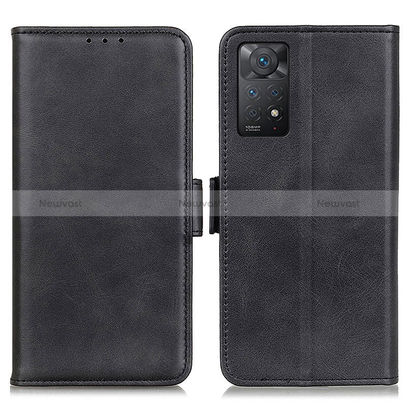 Leather Case Stands Flip Cover Holder M15L for Xiaomi Redmi Note 11 Pro 4G