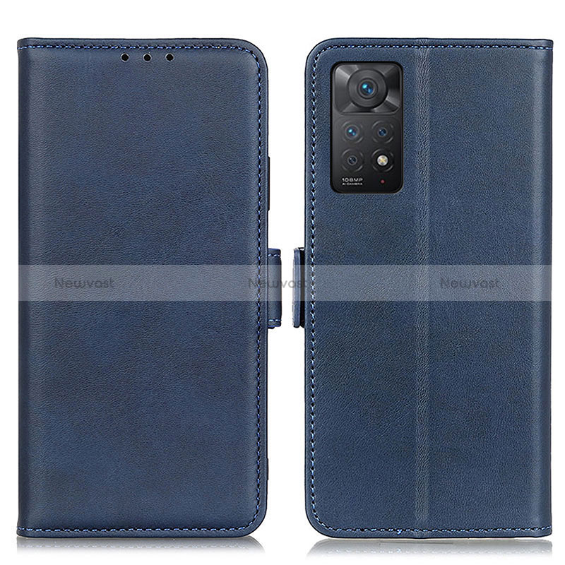 Leather Case Stands Flip Cover Holder M15L for Xiaomi Redmi Note 11 Pro 5G