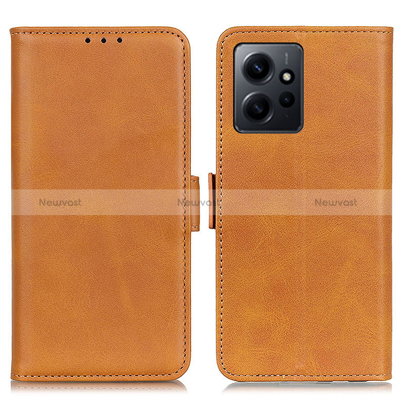 Leather Case Stands Flip Cover Holder M15L for Xiaomi Redmi Note 12 4G