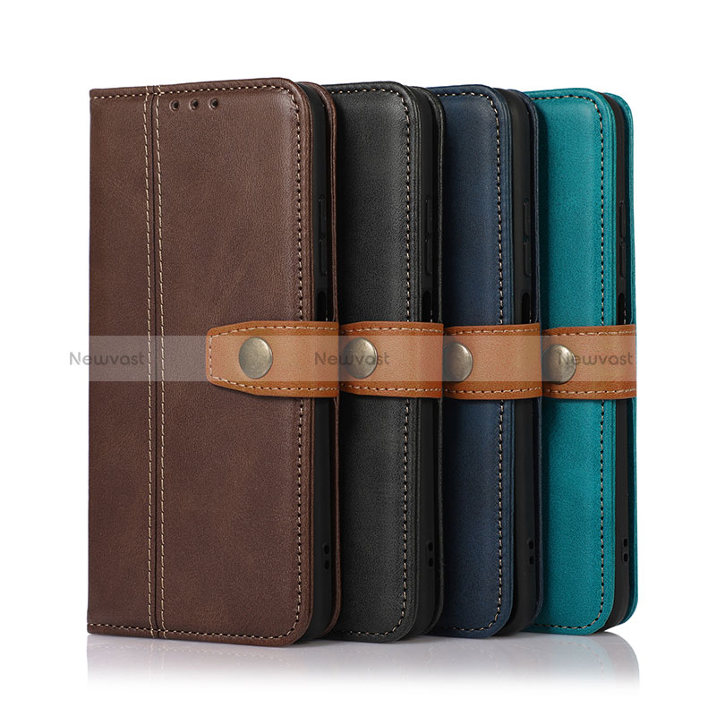 Leather Case Stands Flip Cover Holder M16L for Huawei Honor X6a