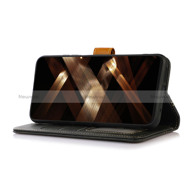 Leather Case Stands Flip Cover Holder M16L for Motorola Moto E13