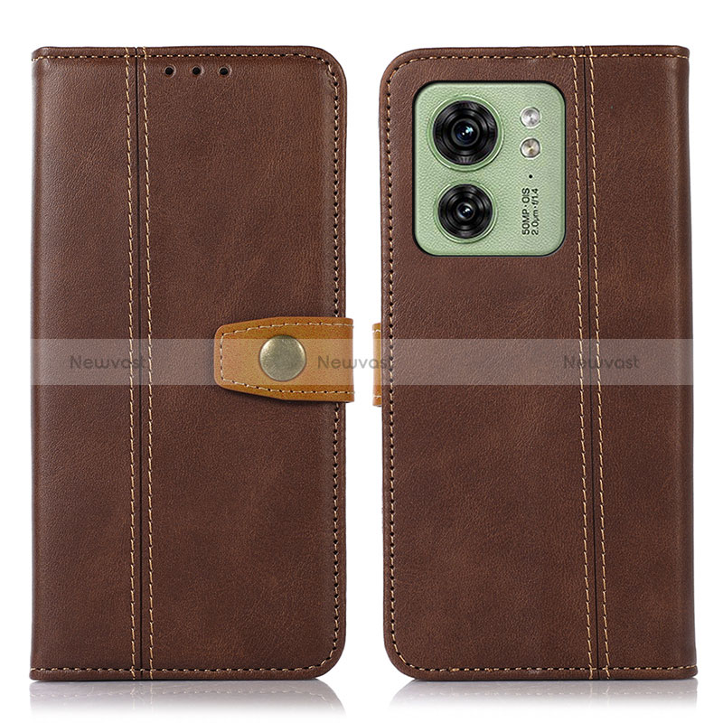 Leather Case Stands Flip Cover Holder M16L for Motorola Moto Edge 40 5G