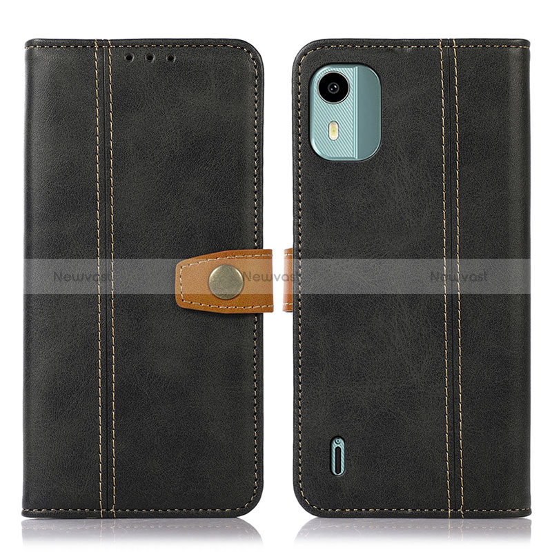 Leather Case Stands Flip Cover Holder M16L for Nokia C12 Plus