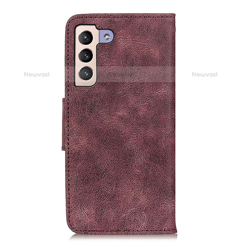Leather Case Stands Flip Cover Holder M16L for Samsung Galaxy S21 5G
