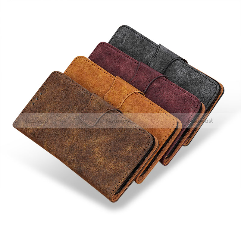 Leather Case Stands Flip Cover Holder M16L for Samsung Galaxy S24 Plus 5G