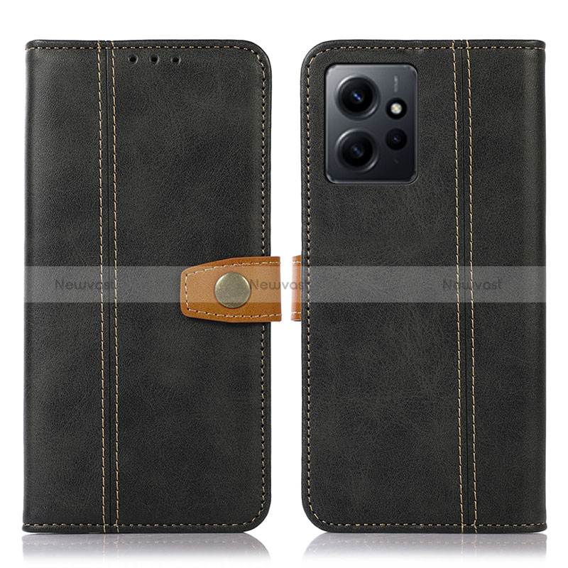 Leather Case Stands Flip Cover Holder M16L for Xiaomi Redmi Note 12 4G