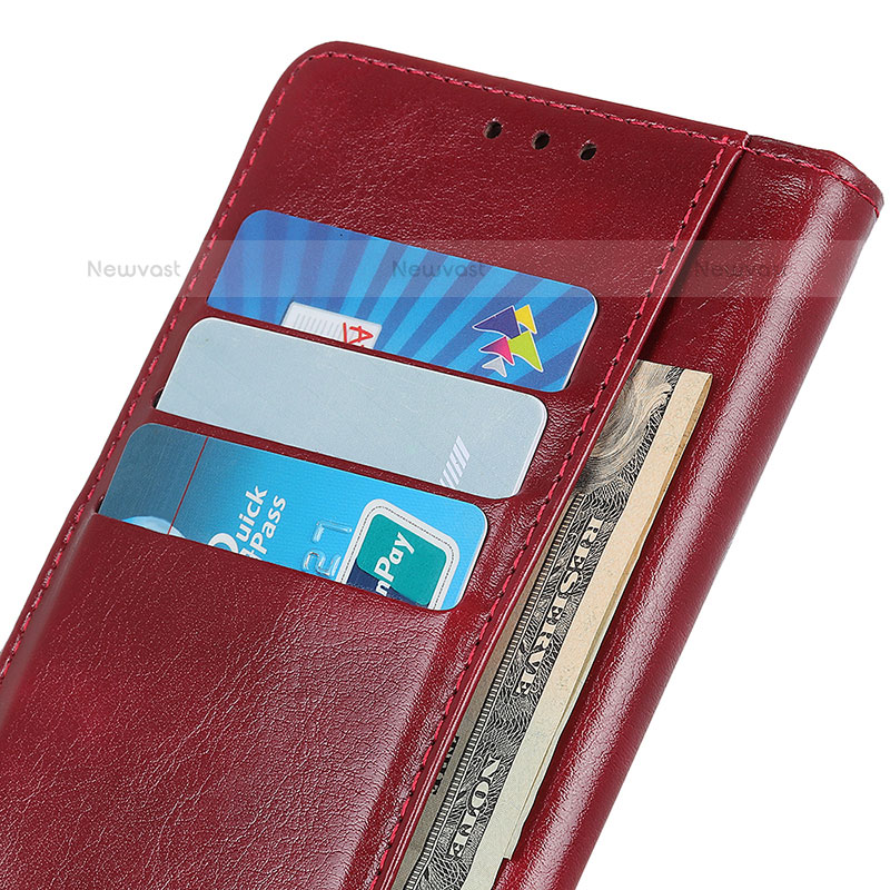 Leather Case Stands Flip Cover Holder M19L for Samsung Galaxy S23 Plus 5G