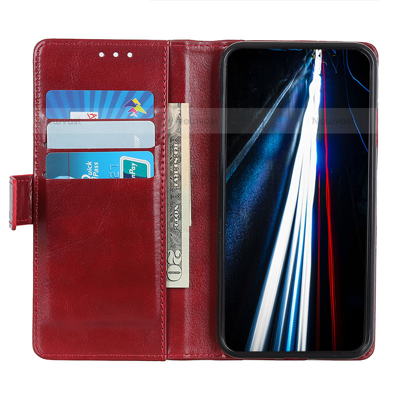 Leather Case Stands Flip Cover Holder M19L for Samsung Galaxy S23 Plus 5G