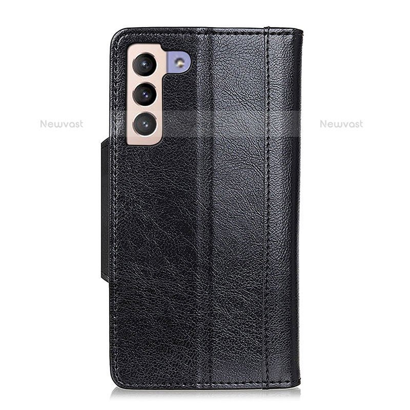 Leather Case Stands Flip Cover Holder M22L for Samsung Galaxy S21 Plus 5G