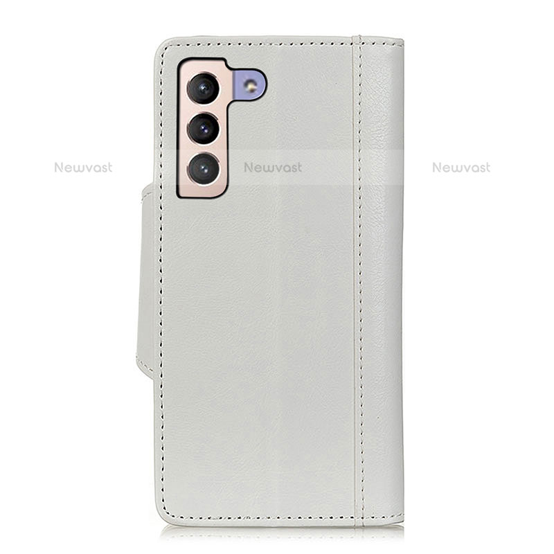 Leather Case Stands Flip Cover Holder M22L for Samsung Galaxy S21 Plus 5G