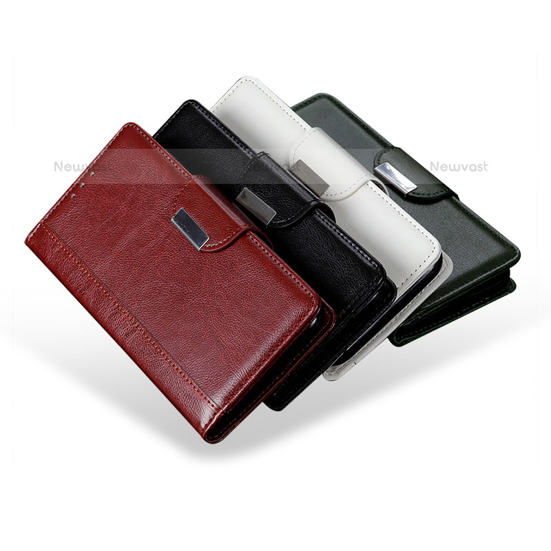 Leather Case Stands Flip Cover Holder M22L for Samsung Galaxy S22 5G