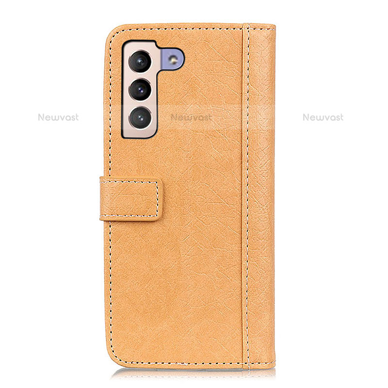 Leather Case Stands Flip Cover Holder M24L for Samsung Galaxy S21 FE 5G