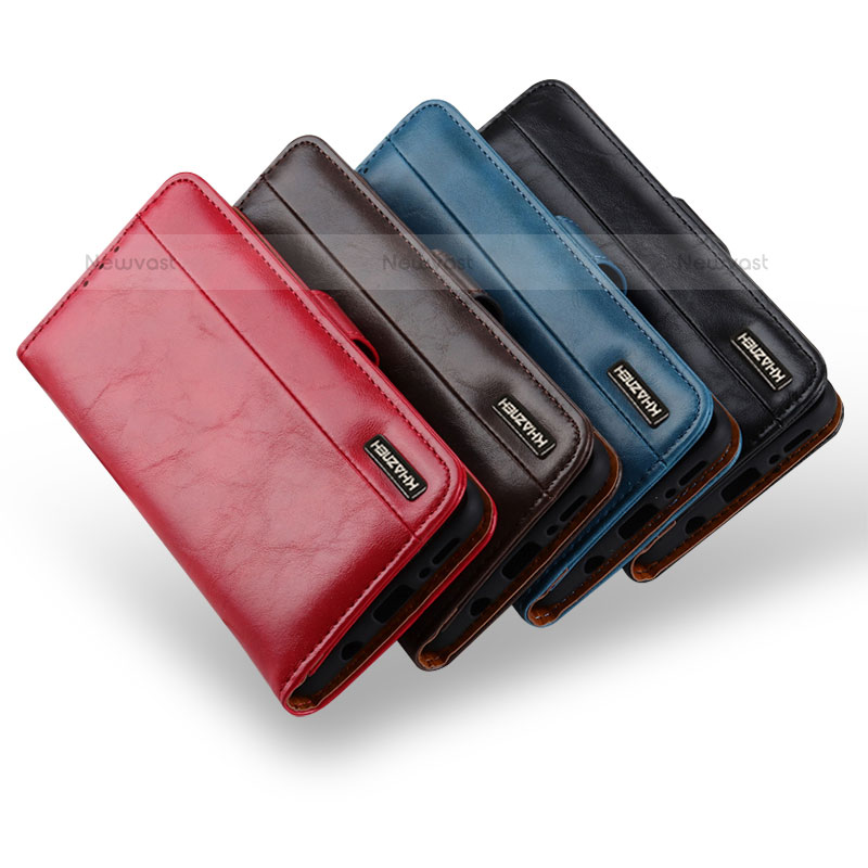 Leather Case Stands Flip Cover Holder M25L for Samsung Galaxy S21 Plus 5G