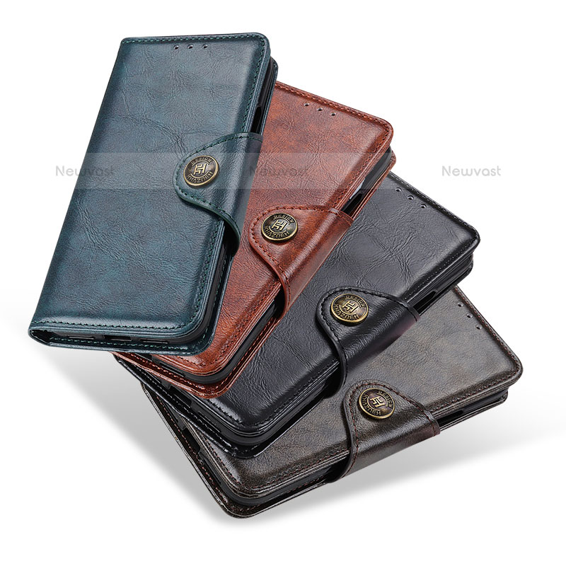 Leather Case Stands Flip Cover Holder M26L for Samsung Galaxy S23 Plus 5G