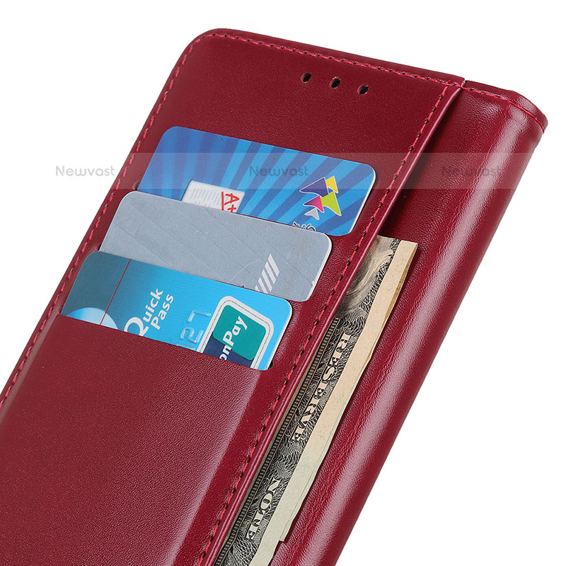 Leather Case Stands Flip Cover Holder M27L for Samsung Galaxy S21 FE 5G