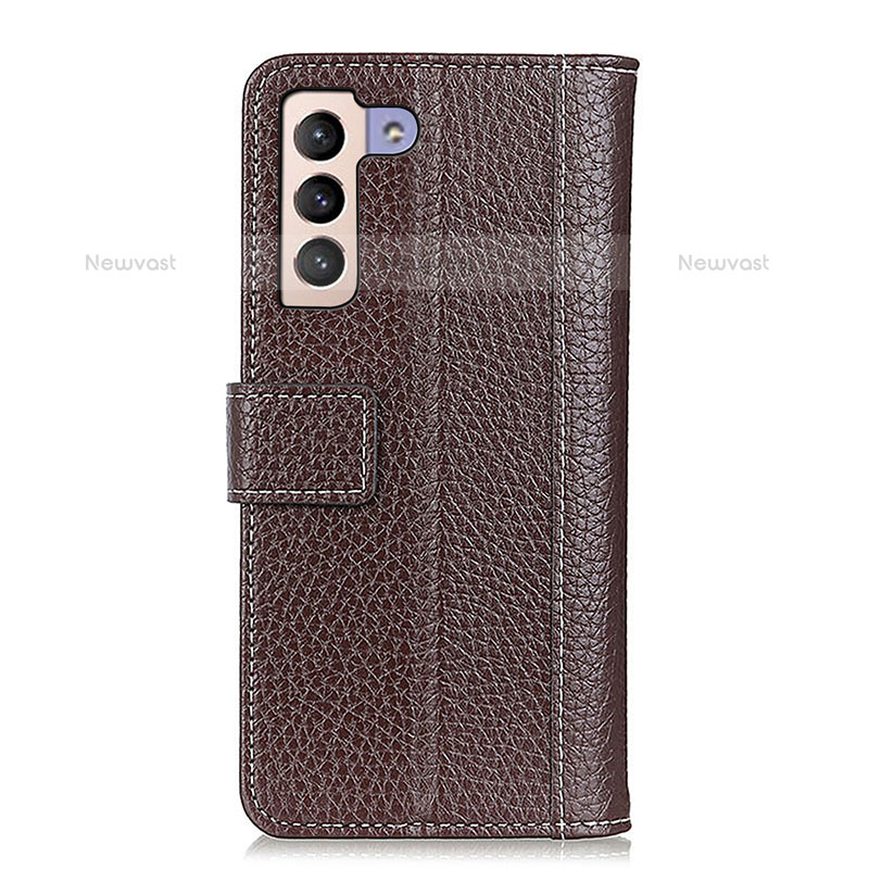 Leather Case Stands Flip Cover Holder M28L for Samsung Galaxy S21 FE 5G