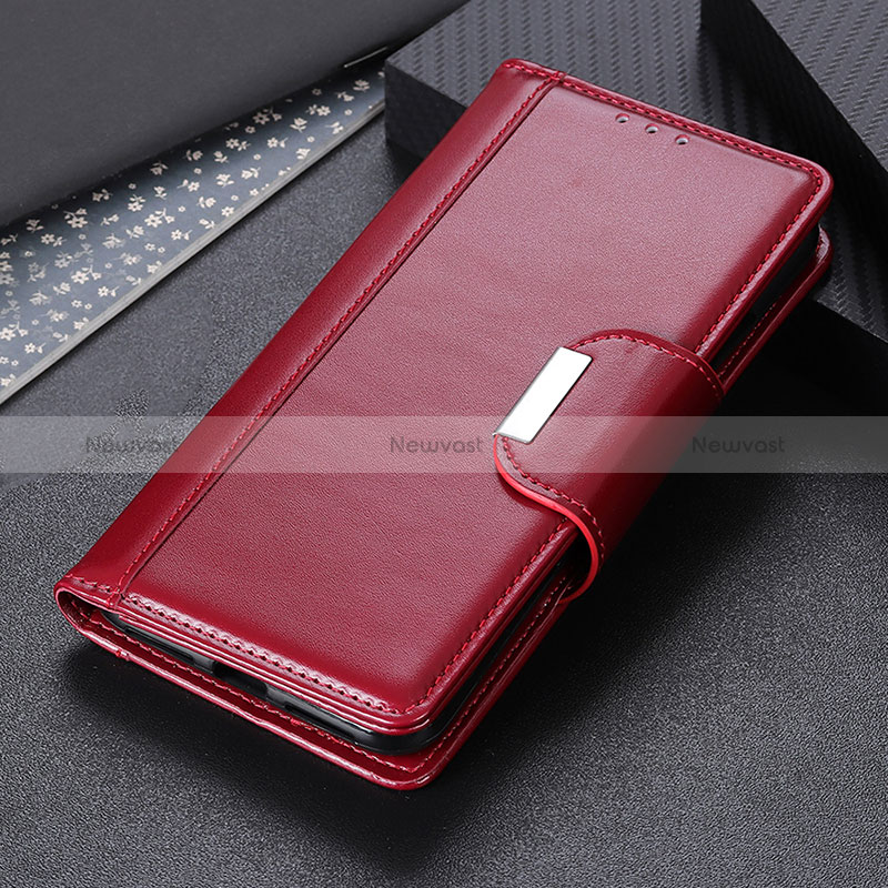 Leather Case Stands Flip Cover Holder ML13 for Huawei Honor 50 Lite