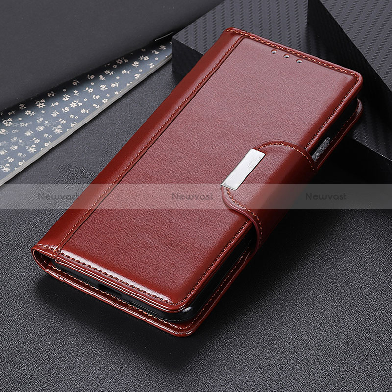 Leather Case Stands Flip Cover Holder ML13 for Huawei Honor 50 Lite