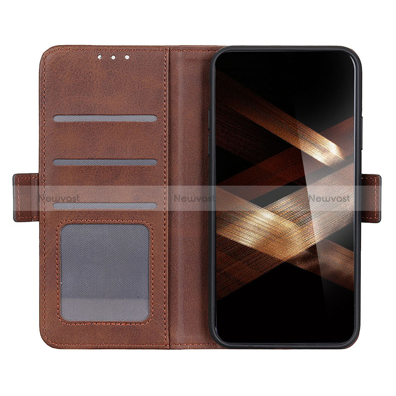 Leather Case Stands Flip Cover Holder ML15 for Motorola Moto Edge 40 Neo 5G