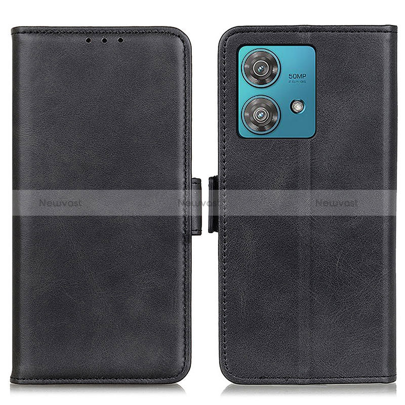 Leather Case Stands Flip Cover Holder ML15 for Motorola Moto G84 5G