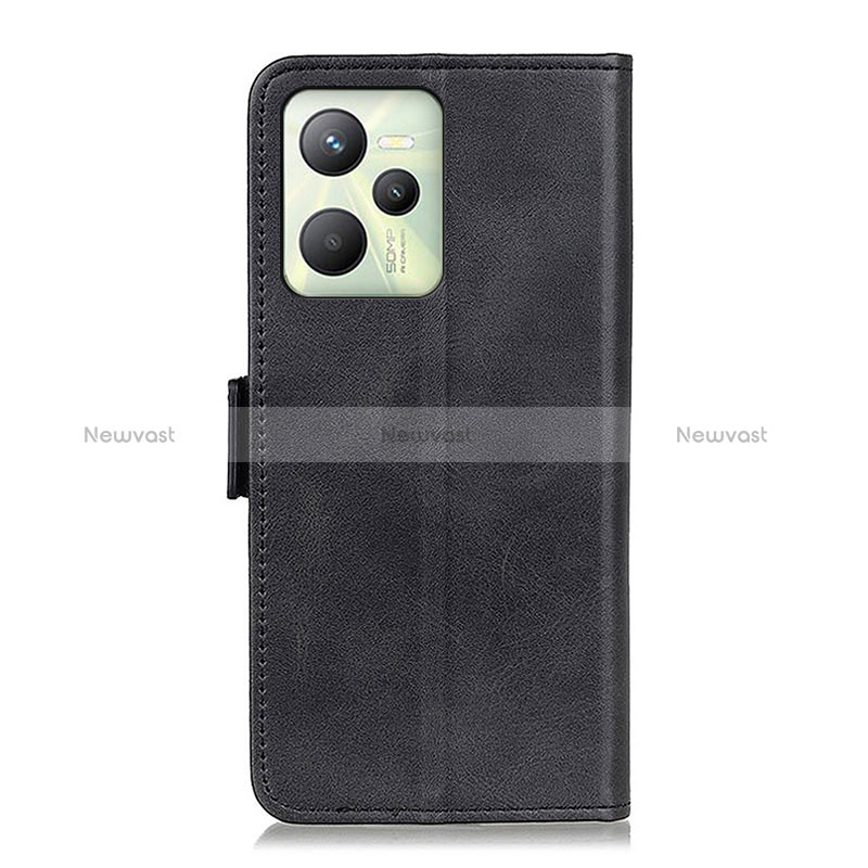 Leather Case Stands Flip Cover Holder ML15 for Realme C35