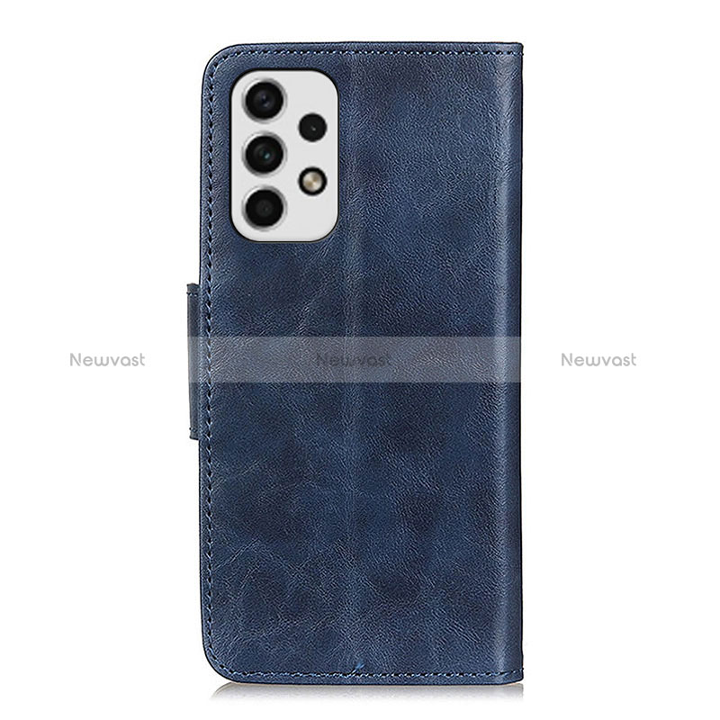 Leather Case Stands Flip Cover Holder ML2 for Samsung Galaxy A23 4G