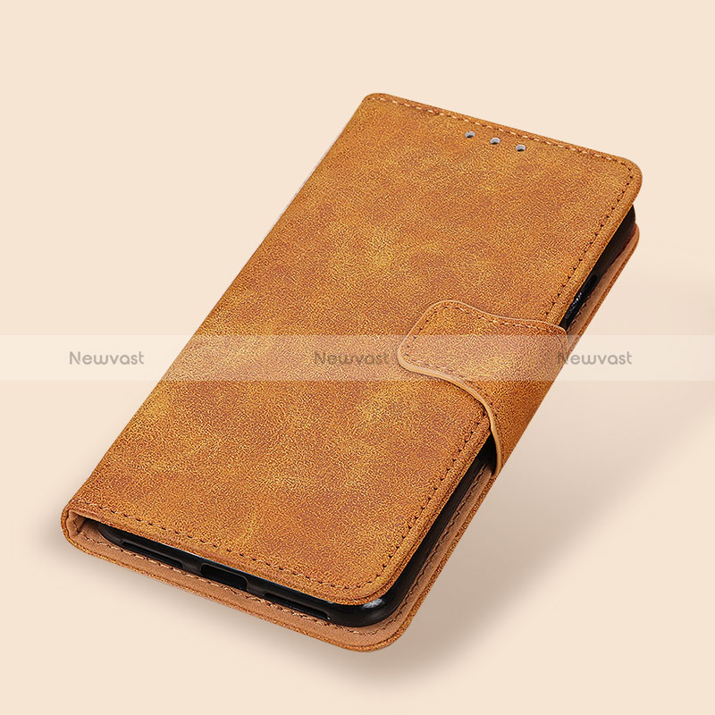 Leather Case Stands Flip Cover Holder ML3 for Huawei Nova 8i Khaki