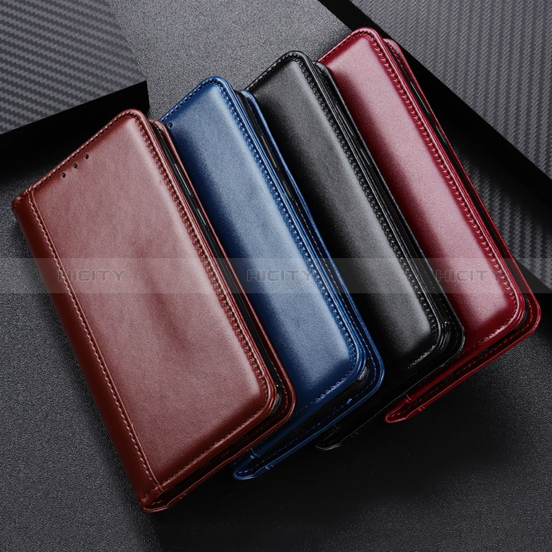 Leather Case Stands Flip Cover Holder ML5 for Samsung Galaxy A04s