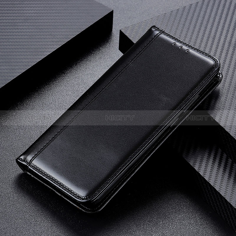 Leather Case Stands Flip Cover Holder ML5 for Samsung Galaxy A04s Black