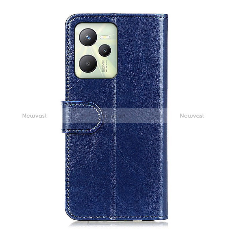 Leather Case Stands Flip Cover Holder ML7 for Realme C35