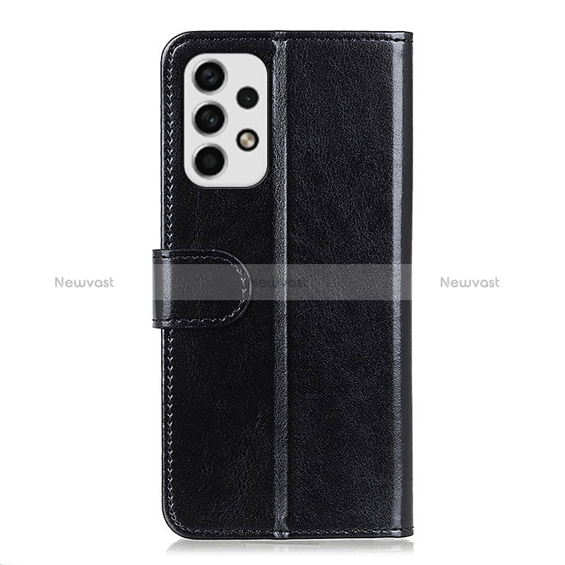 Leather Case Stands Flip Cover Holder ML7 for Samsung Galaxy A23 4G