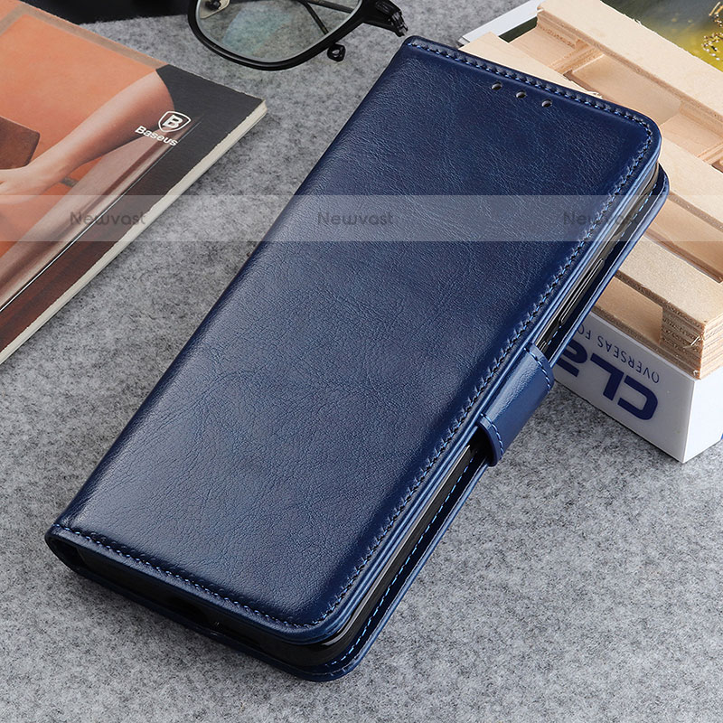 Leather Case Stands Flip Cover Holder ML7 for Xiaomi Redmi K60 Ultra 5G Blue