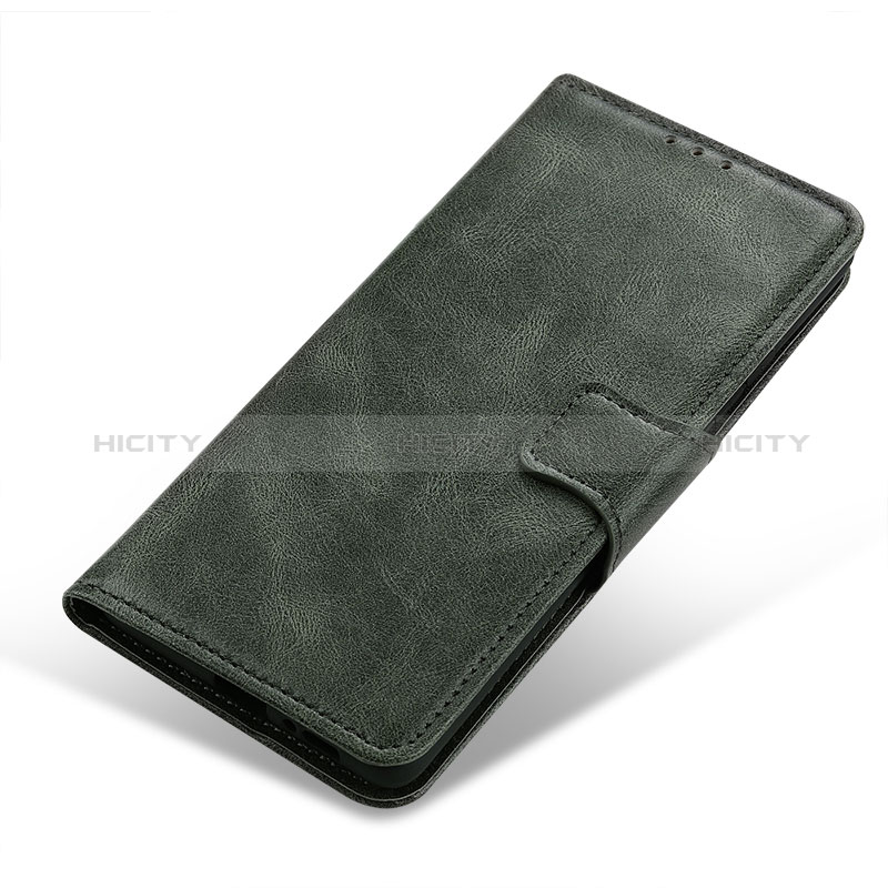 Leather Case Stands Flip Cover Holder ML9 for Samsung Galaxy A73 5G Green