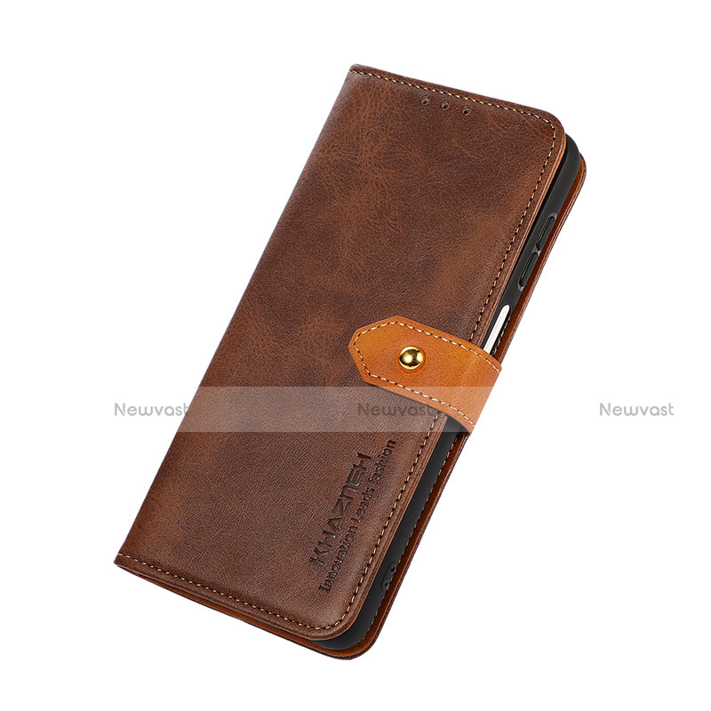 Leather Case Stands Flip Cover Holder N01P for Motorola Moto G30