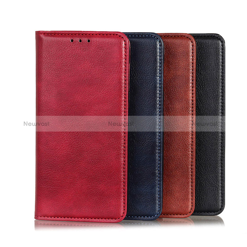 Leather Case Stands Flip Cover Holder N01P for Oppo Reno5 A