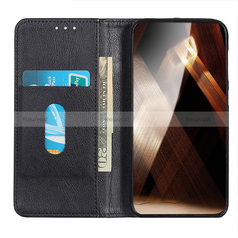 Leather Case Stands Flip Cover Holder N01P for Realme 8 Pro