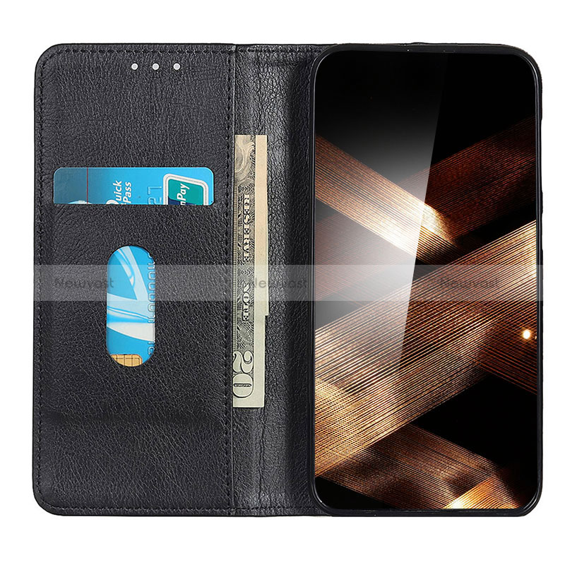 Leather Case Stands Flip Cover Holder N01P for Samsung Galaxy A15 LTE