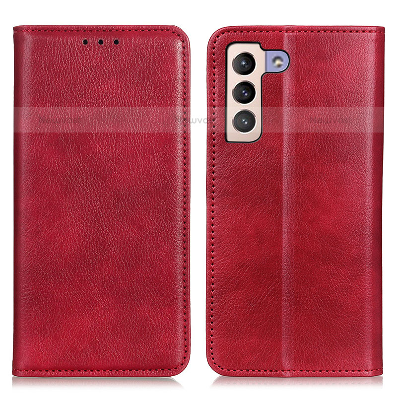 Leather Case Stands Flip Cover Holder N01P for Samsung Galaxy S23 5G