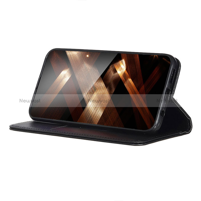 Leather Case Stands Flip Cover Holder N01P for Vivo T1 5G India