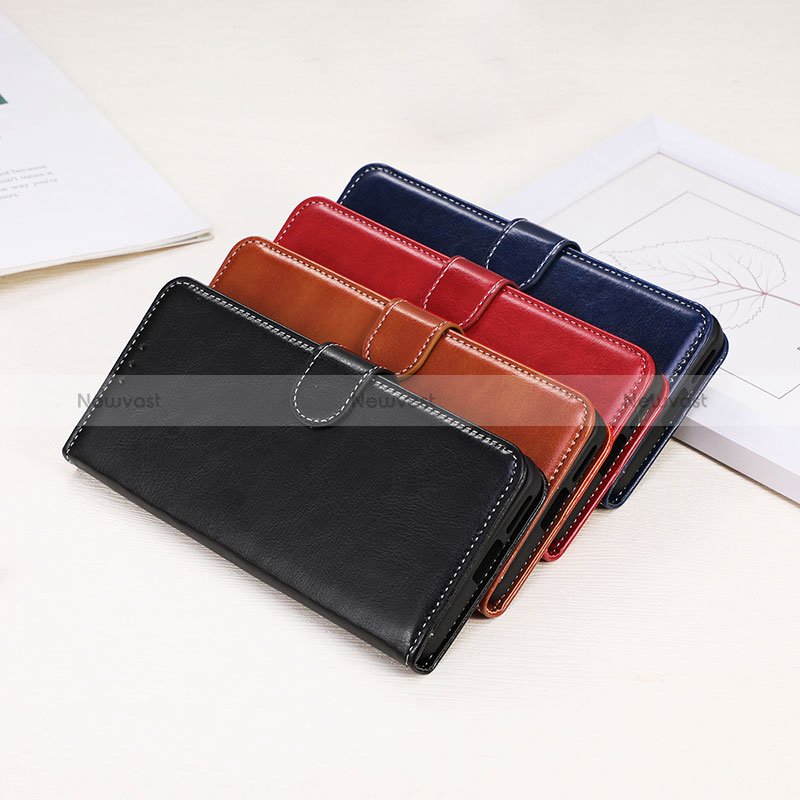 Leather Case Stands Flip Cover Holder N01P for Xiaomi Redmi Note 12 Turbo 5G