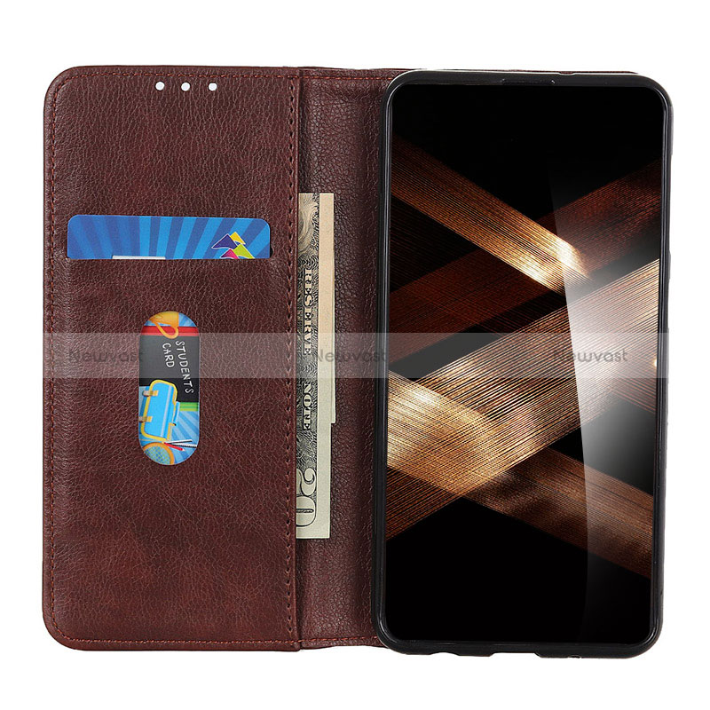 Leather Case Stands Flip Cover Holder N01P for Xiaomi Redmi Note 13 Pro 5G