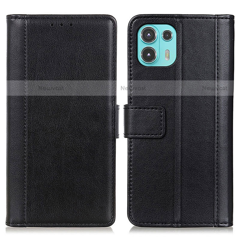 Leather Case Stands Flip Cover Holder N02P for Motorola Moto Edge 20 Lite 5G