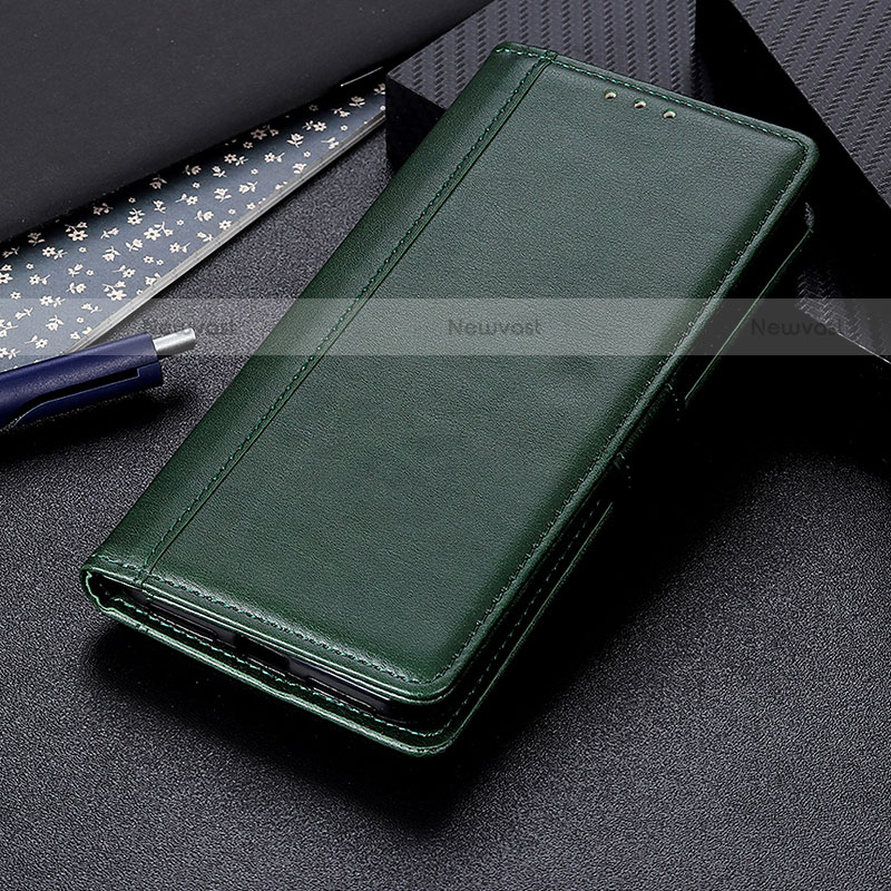 Leather Case Stands Flip Cover Holder N02P for Motorola Moto G10