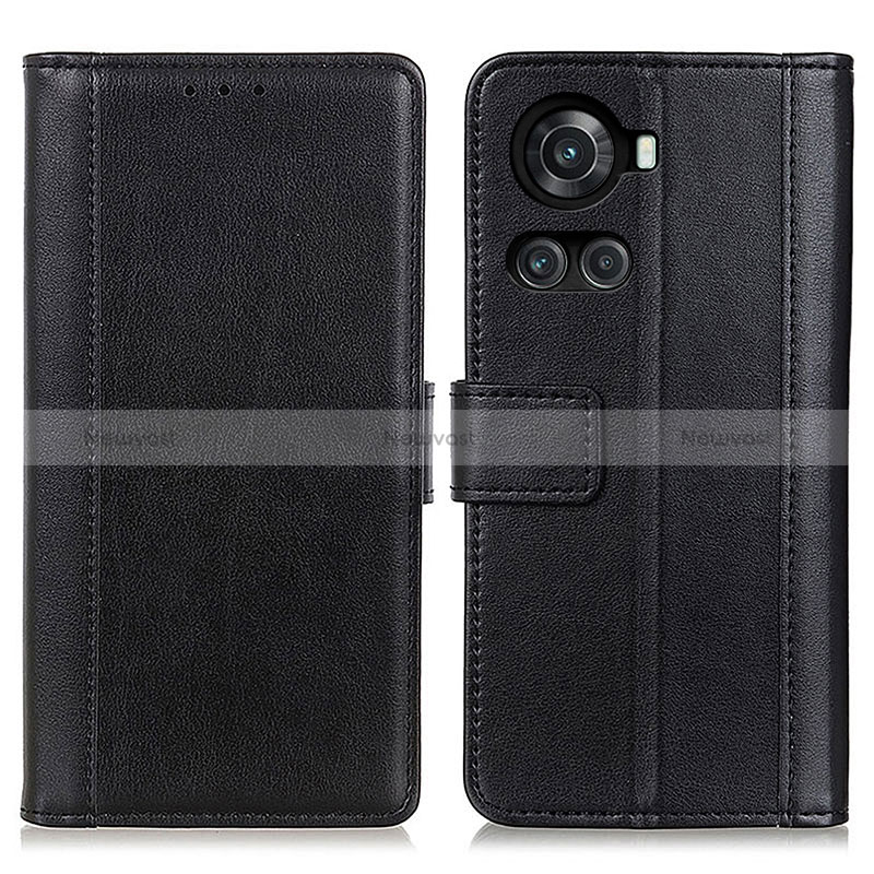 Leather Case Stands Flip Cover Holder N02P for OnePlus 10R 5G