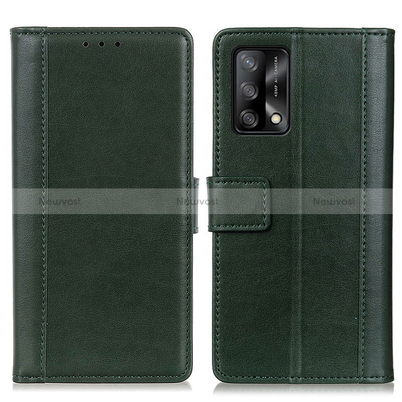 Leather Case Stands Flip Cover Holder N02P for Oppo A95 4G