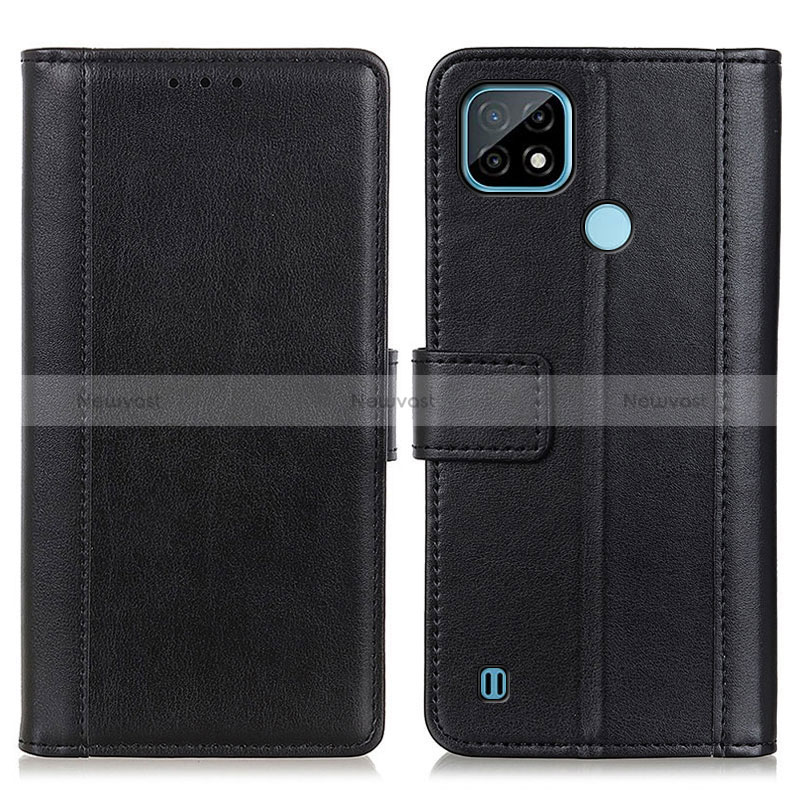 Leather Case Stands Flip Cover Holder N02P for Realme C21