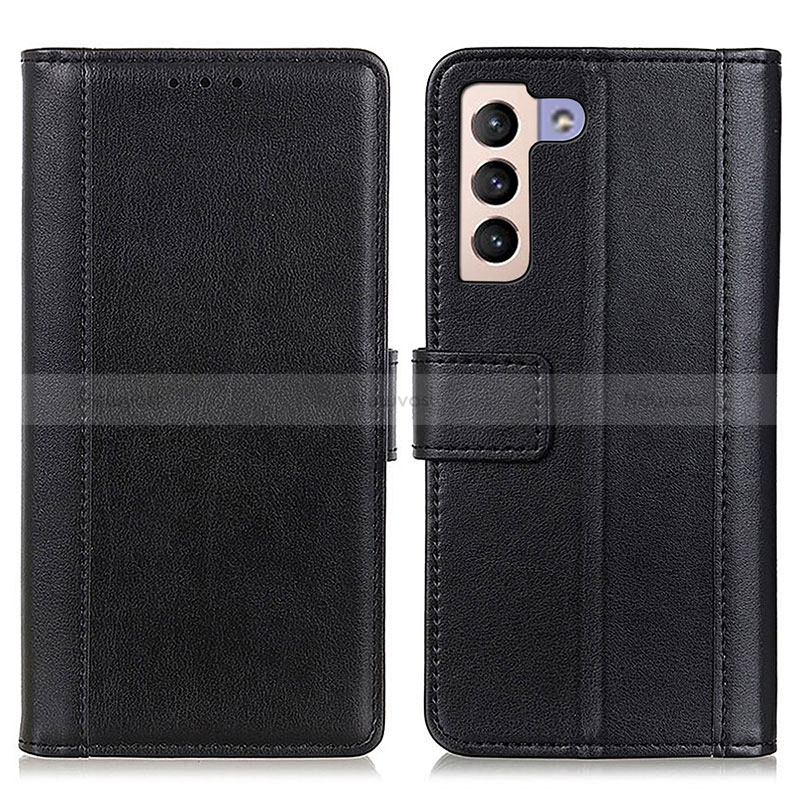 Leather Case Stands Flip Cover Holder N02P for Samsung Galaxy S22 Plus 5G