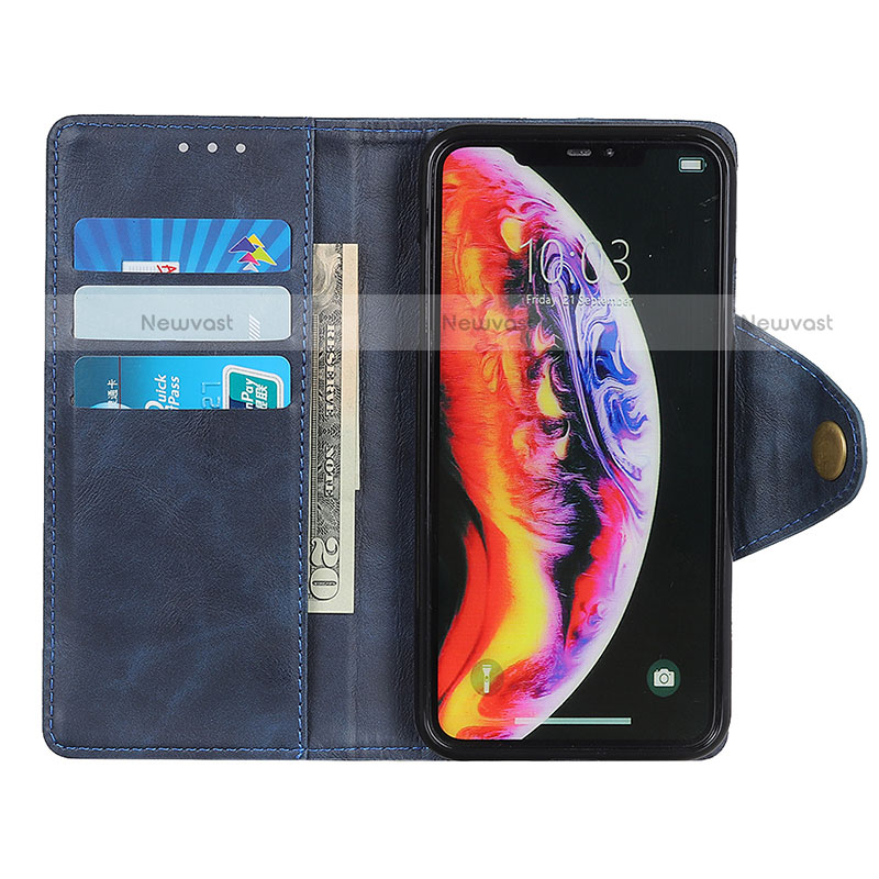 Leather Case Stands Flip Cover Holder N03P for Motorola Moto Edge 20 Lite 5G