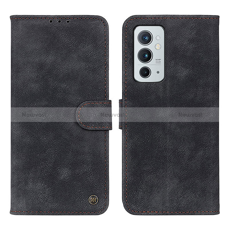 Leather Case Stands Flip Cover Holder N03P for OnePlus 9RT 5G