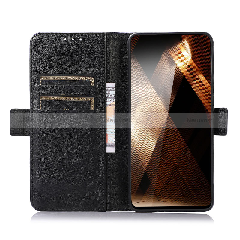 Leather Case Stands Flip Cover Holder N03P for OnePlus Nord CE 5G